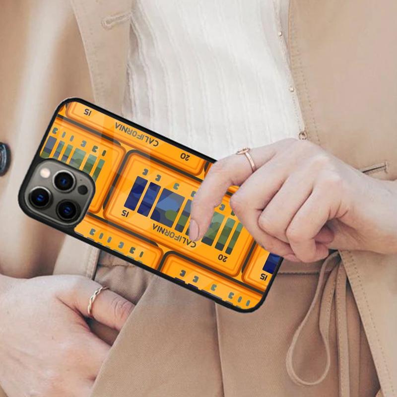 Back To The Future Dashboard License Magnetic Phone Case For iPhone 17 Air 16 14 13 12 Pro Max 15 Plus Wireless MagSafe Cover