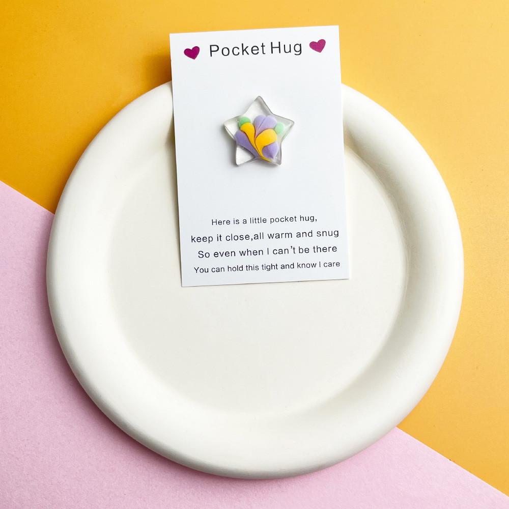 Pocket Hug Star Shaped Keepsake,love Gift, For Girlfriend, Wife, Granddaughter, Daughter's Birthday Gift, For Sisters, Inspirational Gift