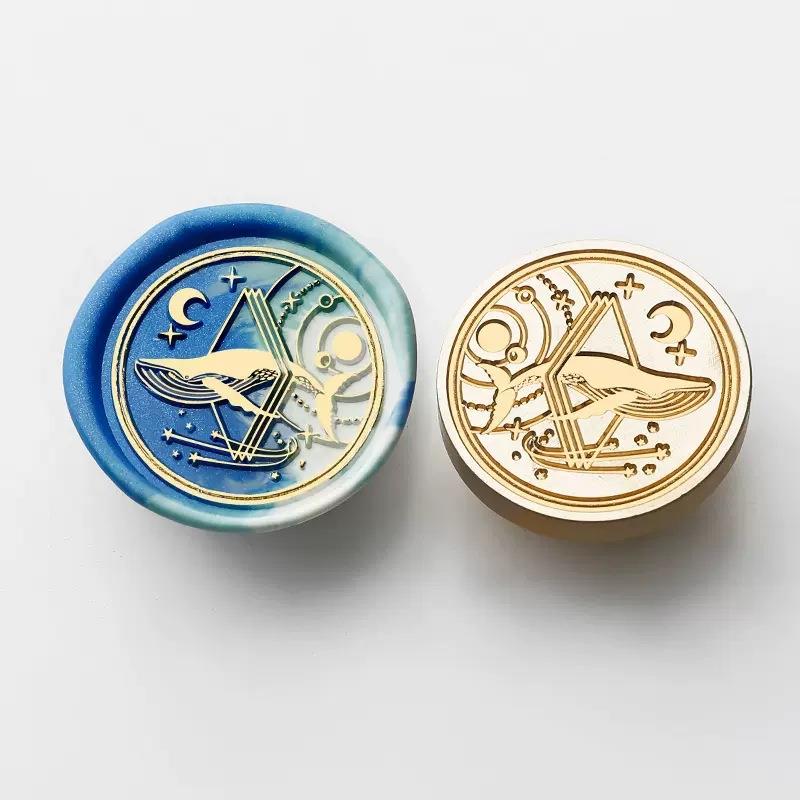 Гравированные латунные штампы головки огнестойкие штампы набор восковых зерен