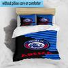 3pcs Arema Football club Printed Bedding Set Duvet Cover Closure Includes 1 Duvet Cover & 2 Pillowcases Bedding Sets Home Decor Gifts