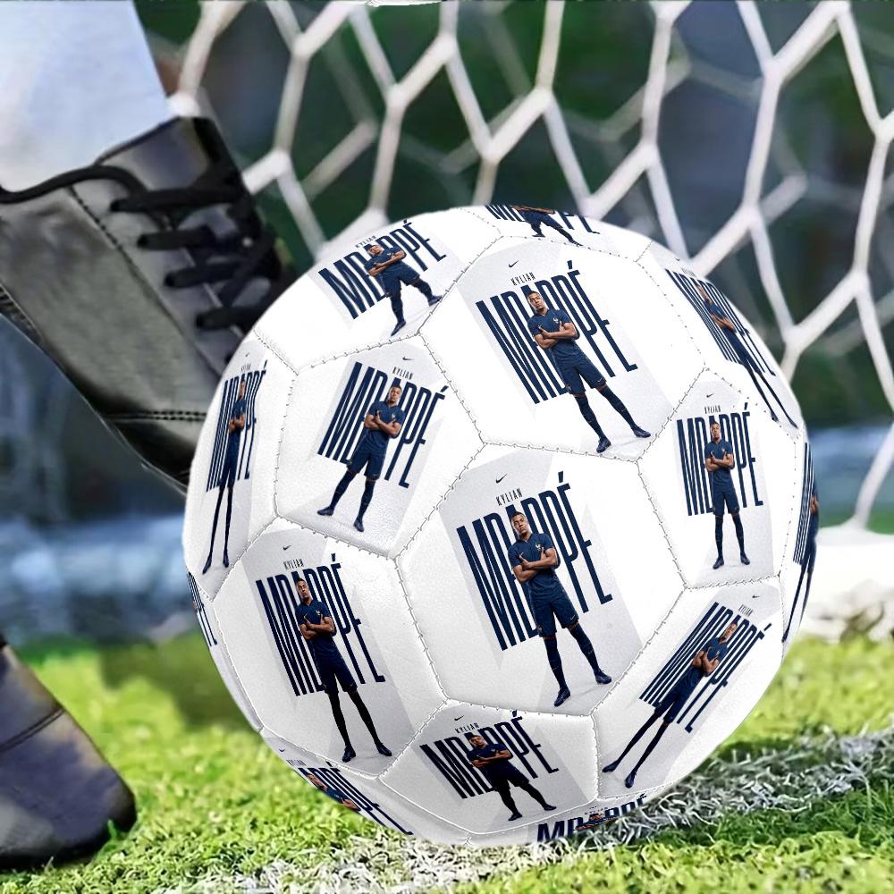 Mbappe Size 5 Football Machine Sewn Indoor/Outdoor Universal Football Sports Enthusiast Gifts Birthday/Christmas Wedding Party Gift
