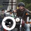 Мотошлемы Козырек/Щиток Защита от УФ Шлемы Солнцезащитный козырек Легкая установка Винтажный стиль Аксессуары для шлемов для Мотокросса Половина