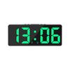 Многофункциональные светодиодные цифровые часы с цветным ночником, температурным календарем, будильником, большой цифровой электронной подсветкой, декором для дома