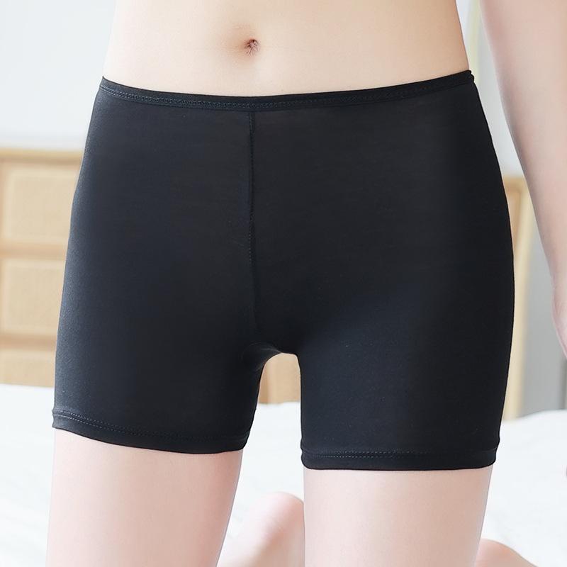 Бесшовные защитные брюки Ice Silk, непромокаемые, женщины могут носить трехточечные страховочные шорты летом, тонкие леггинсы, которые женщины носят на улице
