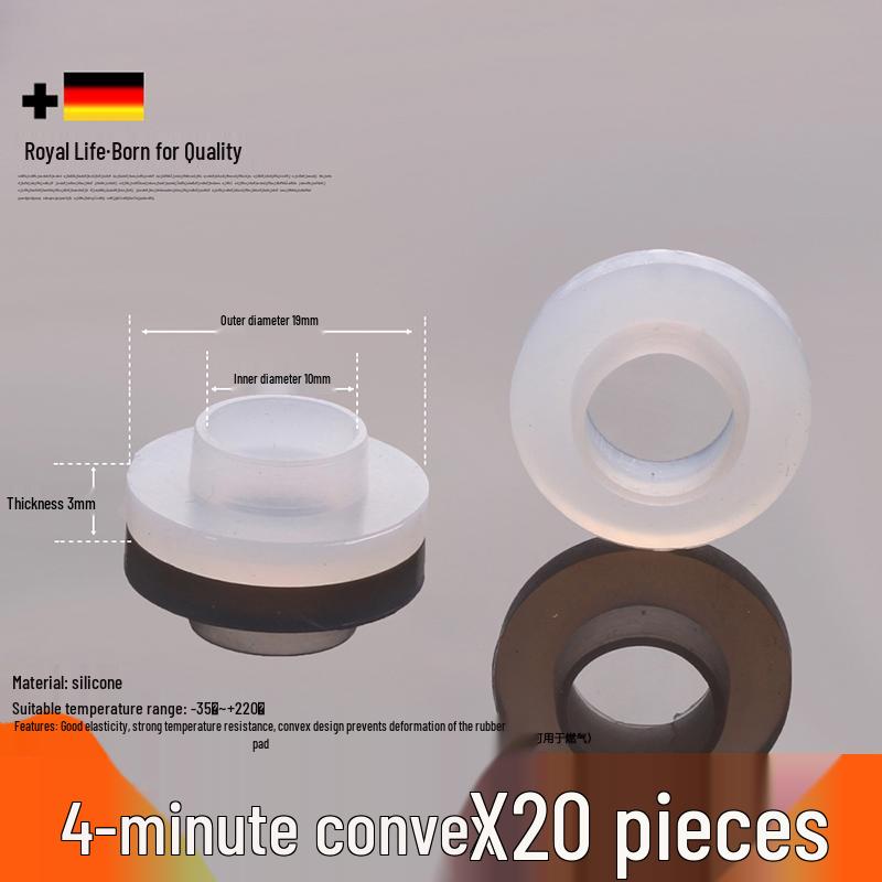 Силиконовая резиновая шайба 1 дюйм для водопроводных труб и счетчиков