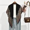 New 110cm Cashew Print Square Hijab Scarf Muslim Women's Breathable Summer Head Cover Fashion Shawl Scarves