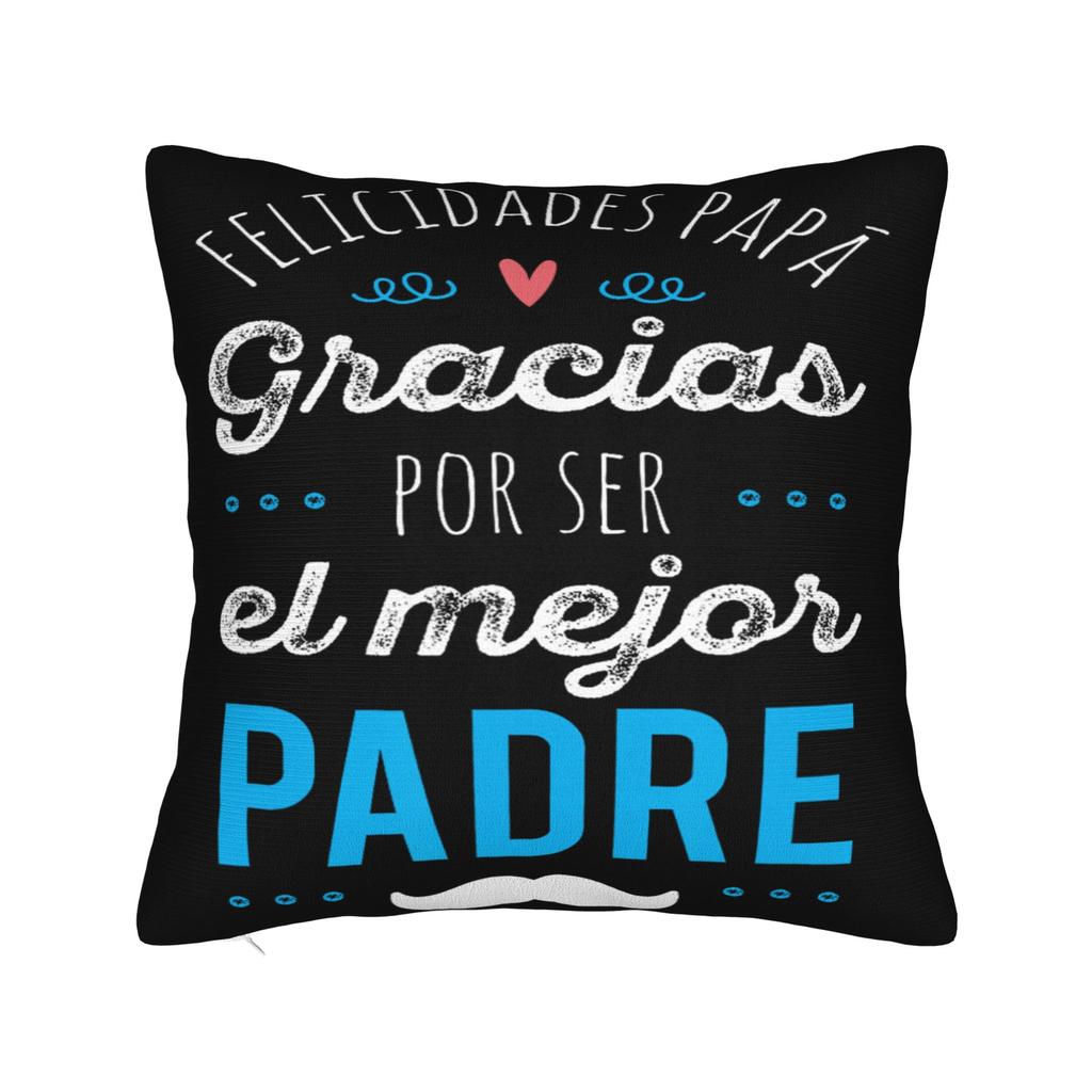 Funny Fathers Day Dad Gifts Pillowcases Accessories Printing Cushion Cover Gift Throw Pillow Case Cover Bedroom Multiple Sizes