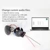 DIY 4M Voice Prompter MP3 Audio Playback Module 3W Waterproof Speaker Repeat/Single Play/Next Track 3 Modes Volume Knob DC/USB 4