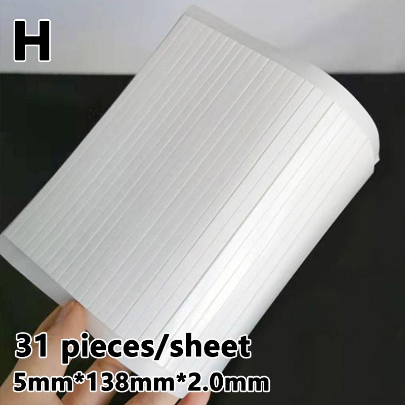 1Sheets DIY Fastener Tape Self Adhesive Double-sided Glue 3D Dots Foam Sticker Strong Glue Craft