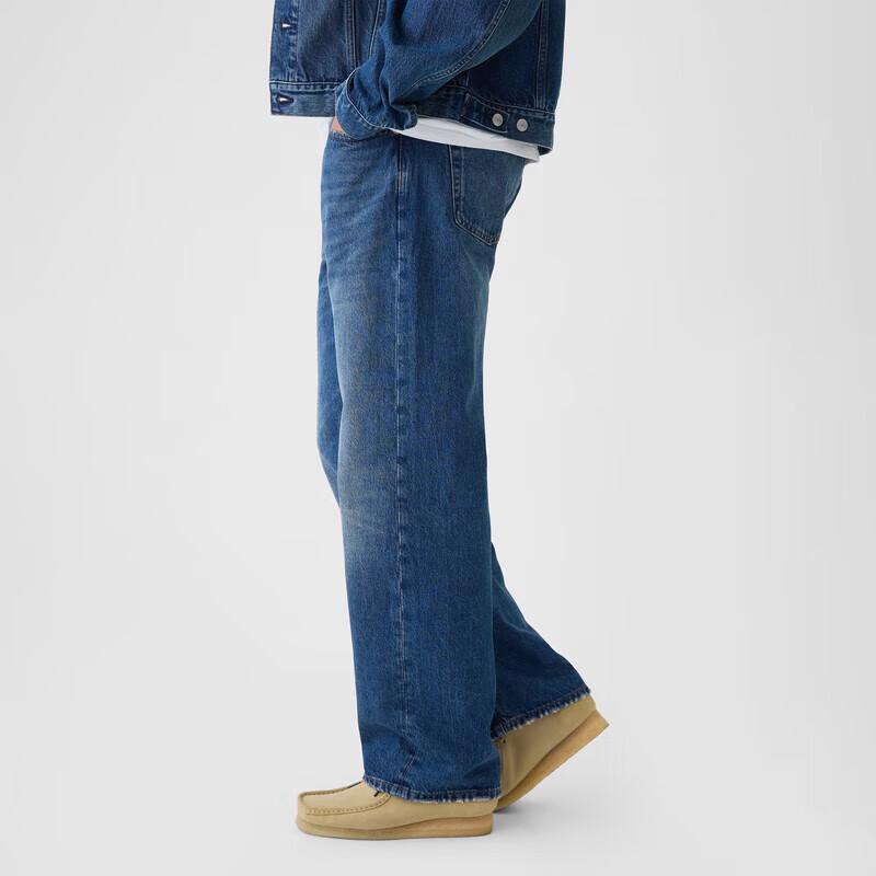 Джинсы унисекс Gap в стиле ретро, свободные, прямые, из хлопка