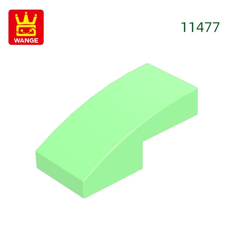 310 шт./лот 11477 Наклонный изогнутый блок 2x1x2/3 Детали для сборки MOC Цветные Аксессуары Совместим с Кирпичиками СДЕЛАЙ САМ Детская игрушка Детали для сборки