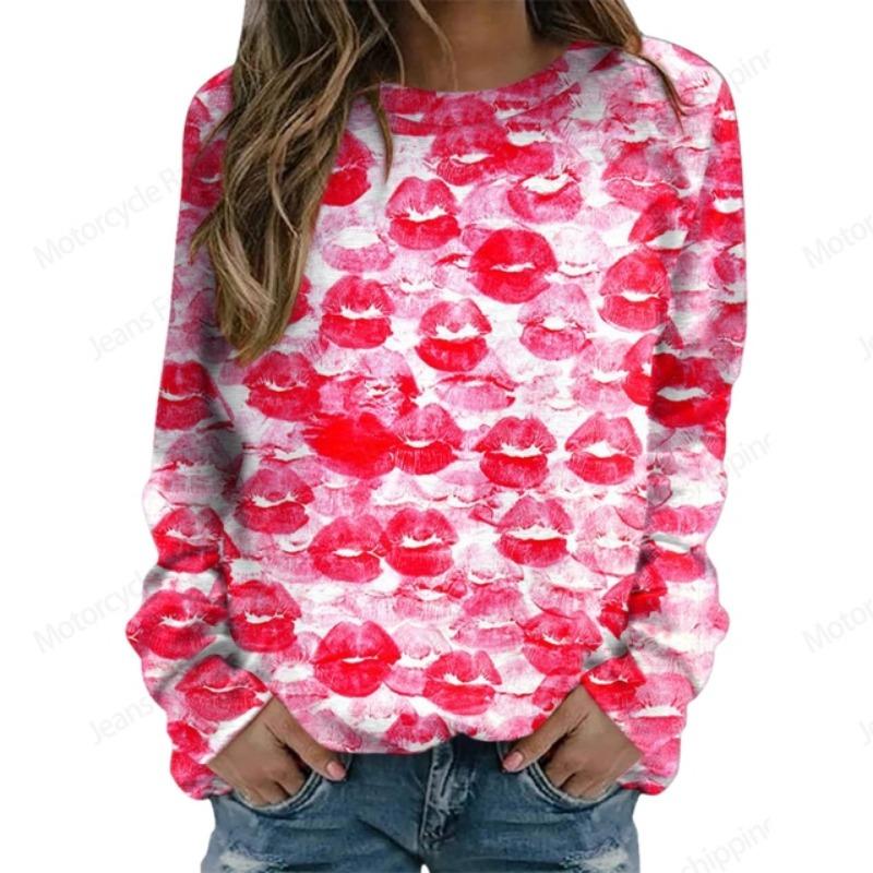 Толстовка с принтом Love Heart 3D, женская мода, толстовки с круглым вырезом и графическим принтом, толстовки на Хэллоуин, подарок на День святого Валентина, толстовка, пальто, фестиваль