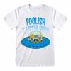 Симпсоны Глупые Земляне Официальный Мерч Футболка M/L/XL/2XL Новая