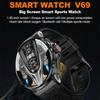 2025 НОВЫЕ Смарт-часы для мужчин 1,85 дюйма Ultra HD 710 мАч Сверхдолгий срок службы Военные смарт-часы 400+ циферблатов Фитнес BT-звонки Смарт-часы