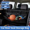 Wear Resistant Car Storage Bag Foldable Cargo Organizer Portable Utility Pouch  Camping