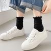 1/5 Pairs Lace Winter Thickened Wool Socks Warm Polycotton Snow Socks Soft Women's Floor Socks