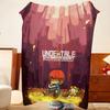 Игровое одеяло-плед U-Undertale, легкое, уютное, прочное, моющееся, милое, классное