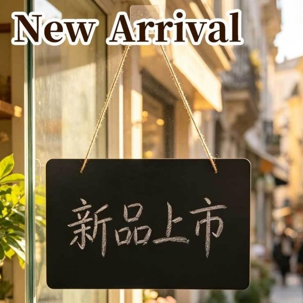 with Rope Hanging Chalkboard Sign Wooden Message Board Hanging Display Plaque Home Decor