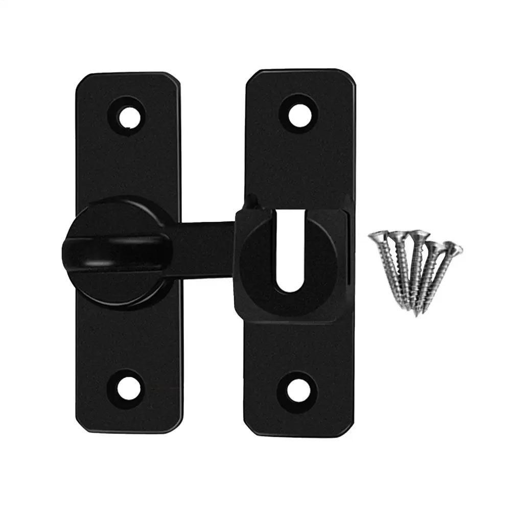 Дверная защелка 90 /180 градусов Противоугонная дверная задвижка Многоцелевой дверной болт Дверная задвижка Фурнитура