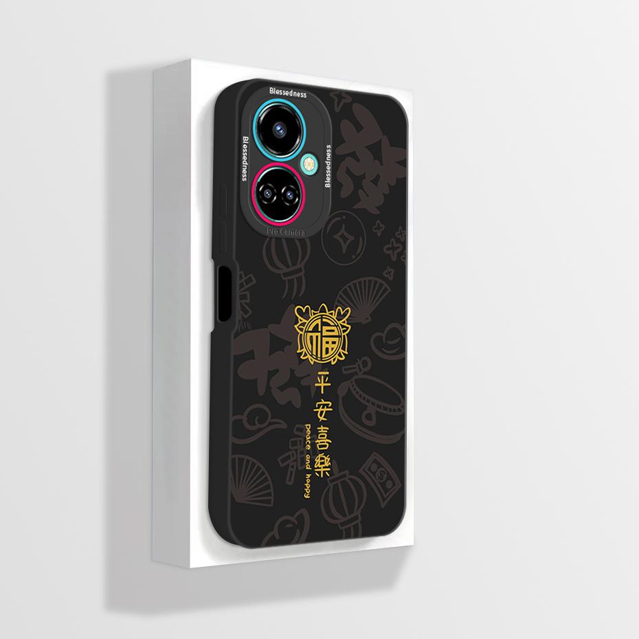 Чехол для Tecno Camon 19 Чехол для телефона Camon 19 Pro Neo Астронавт Цветок Защита камеры Противоударный Жидкий силикон Мягкая задняя крышка