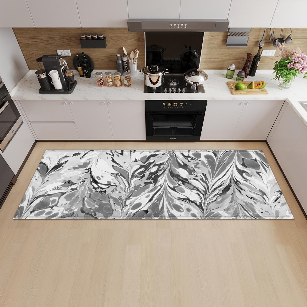 Кухонный коврик Коврик для входной двери Гостиная Спальня Длинный ковер Коридор Нескользящий пол Детский ковер