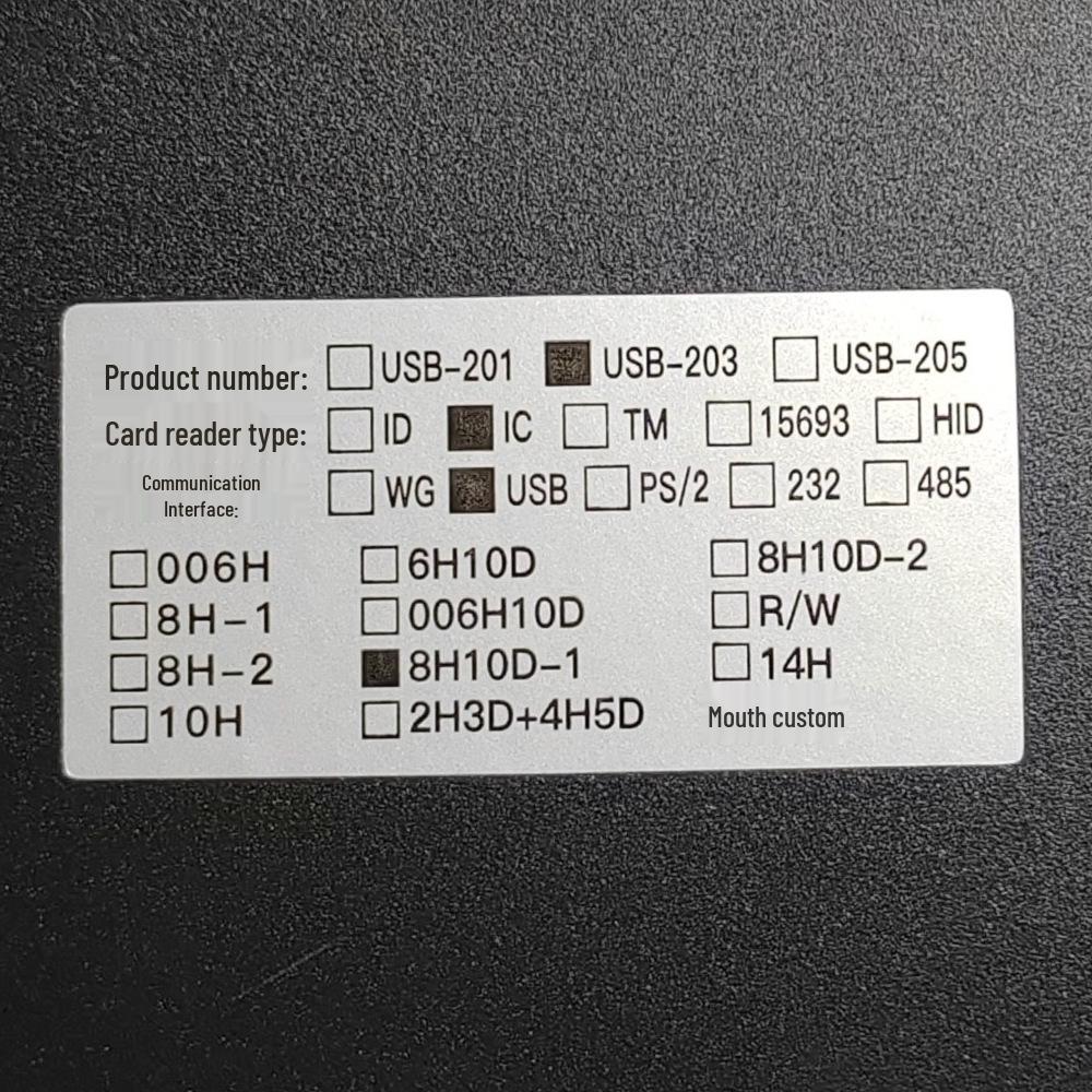 Ультратонкий считыватель ID-карт USB-203: Система контроля доступа и учета рабочего времени без драйверов