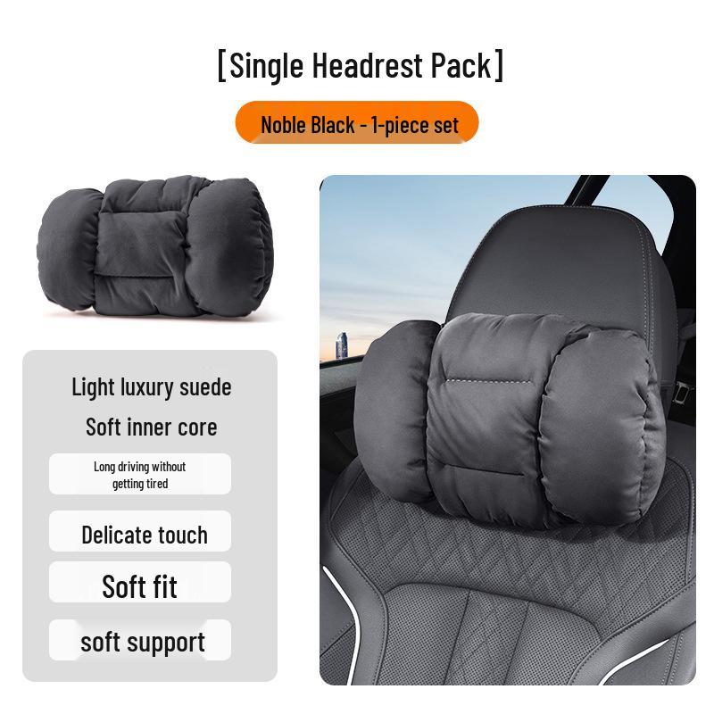 Zeekr 7X/009/007/007GT/MIX Plush Headrest Lumbar Pillow Blanket Combo