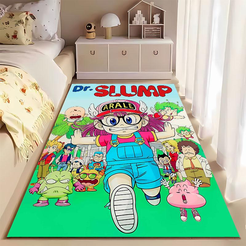 Dr. Slump Arale Cartoon Design suitable as a non-slip mat for the living room or bedroom sofa