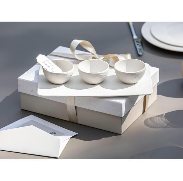 Миски для соусов Villeroy & Boch Manufacture Rock blanc, 4 предмета (1042409023)