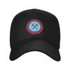 Кепка-бейсболка Hammers Claret Blue Retro mod roundel Винтажная военная кепка Мужская шляпа Пляжная роскошная мужская шляпа Для женщин 2025 Мужская