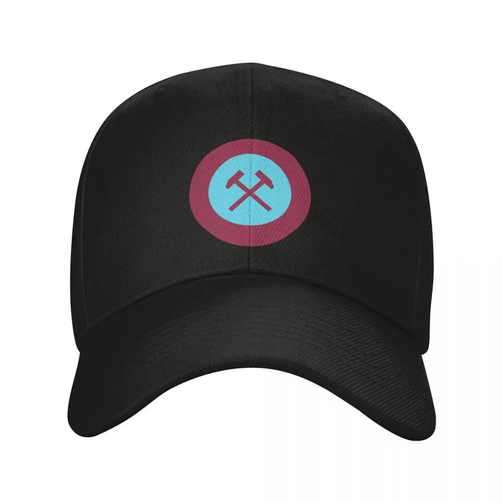 Кепка-бейсболка Hammers Claret Blue Retro mod roundel Винтажная военная кепка Мужская шляпа Пляжная роскошная мужская шляпа Для женщин 2025 Мужская