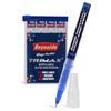 REYNOLDS Набор стержней для шариковой ручки TRIMAX, упаковка 1 x 4 стержня, синие, с наконечником 0,5 мм, для офиса, школы и дома