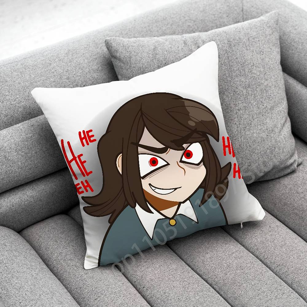 Abaddon H-Haunted H-Hotel Throw Pillow Case For 45*45Cm 40Cm 55Cm 50Cm 30Cm Square Car Pillowcase Shell