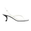Summer New Sandals Women Square Toe Flip -Flop Kitten Heel Sandalias Female Party High Heels Shoes Women Sandalias De Las Mujeres