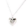 [J8464] - Silver 'Love' Designer Necklace (cassolette)