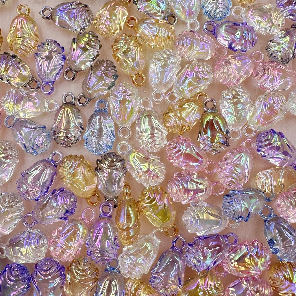 Товары для вечеринок Акриловые серьги 13*24 мм 5 шт. Брелок DIY Ювелирные изделия Аксессуары Мода Для Браслета Ожерелья Изготовление Свободные Бусины Шампанского Розового Цвета