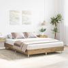 Bed Frame Without Mattress Artisan Oak 75x190 Cm Wood Based Material