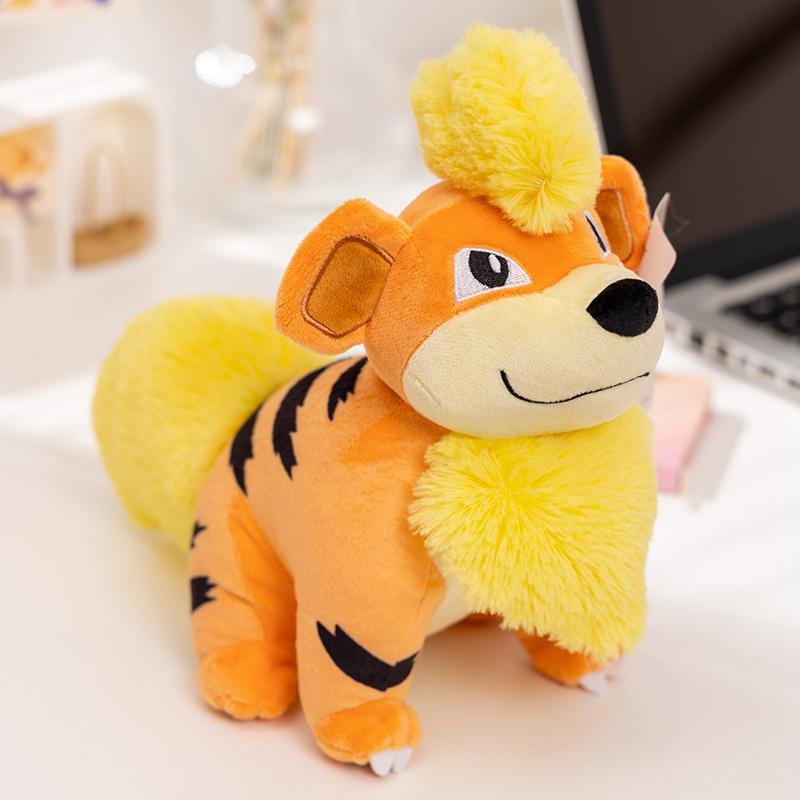 Genuine Pokemon Pikachu Stuffed Doll Cute Cartoon Anime Series Gengar Eevee Stuffed Doll Kawaii Toys Hobbies Kids Birthday Gift