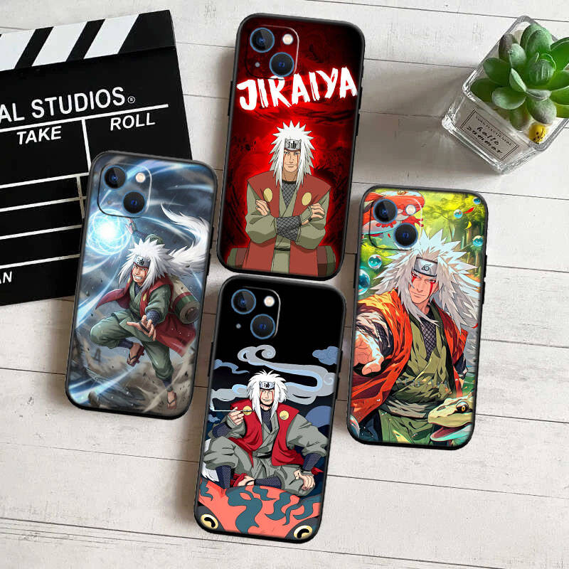 MH99 Чехол для телефона Naruto Jiraiya для iPhone 7 8 11 12 13 14 15 16 17 16E XS Pro Max XR X SE Air