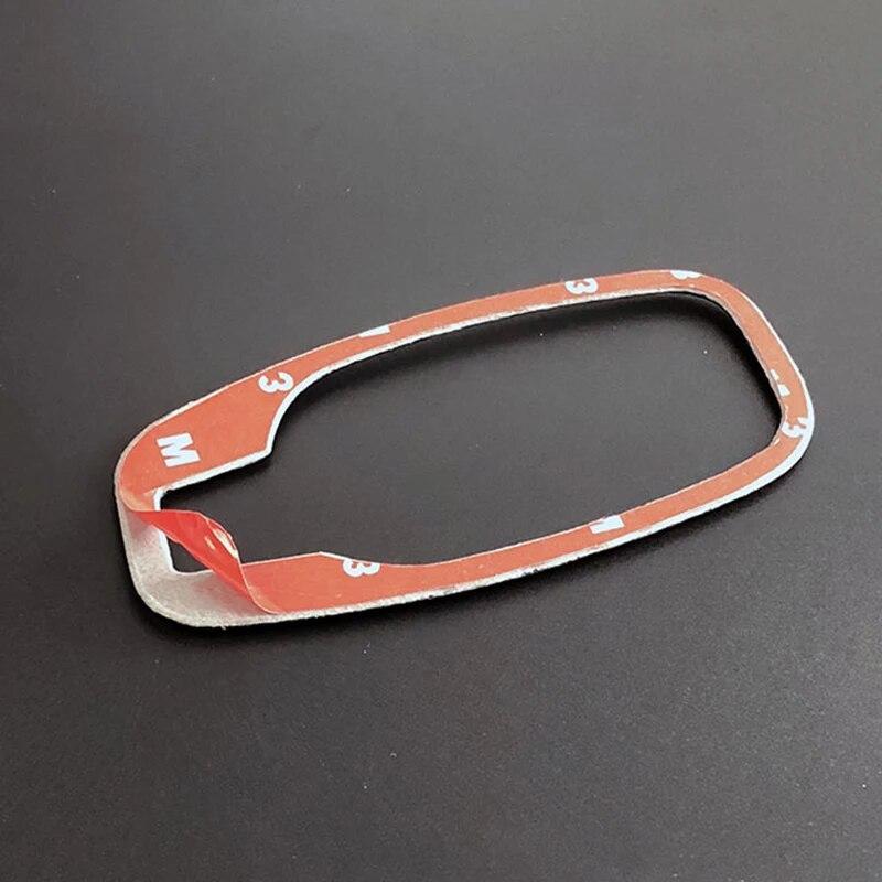 4 шт./компл., углеродное волокно, внутренняя дверная ручка, декоративные наклейки для BMW E60 5 серии 2005-2010, аксессуары для тюнинга автомобиля