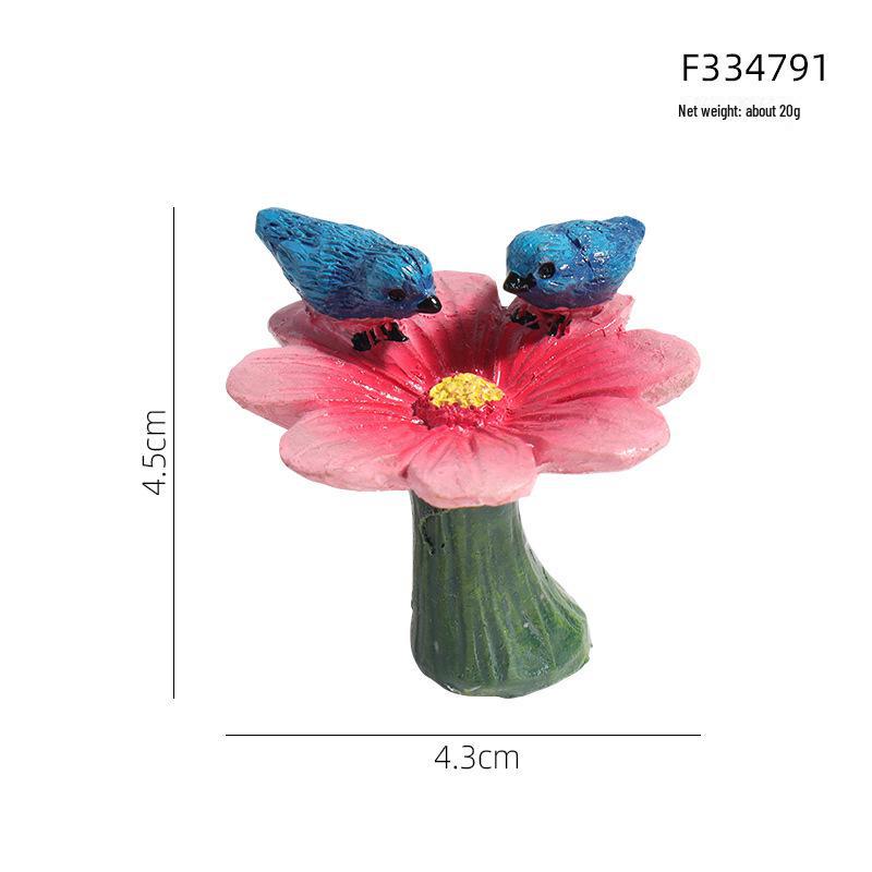 Украшения из смолы «Сад фей с динозаврами» — цветочные горшки для микроландшафта своими руками