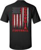 Georgia Football American Flag T-shirt
