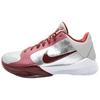 Кроссовки Zoom Kobe 5, нескользящие, износостойкие, низкие, для баскетбола, унисекс, серебристо-белые, IM0557-001