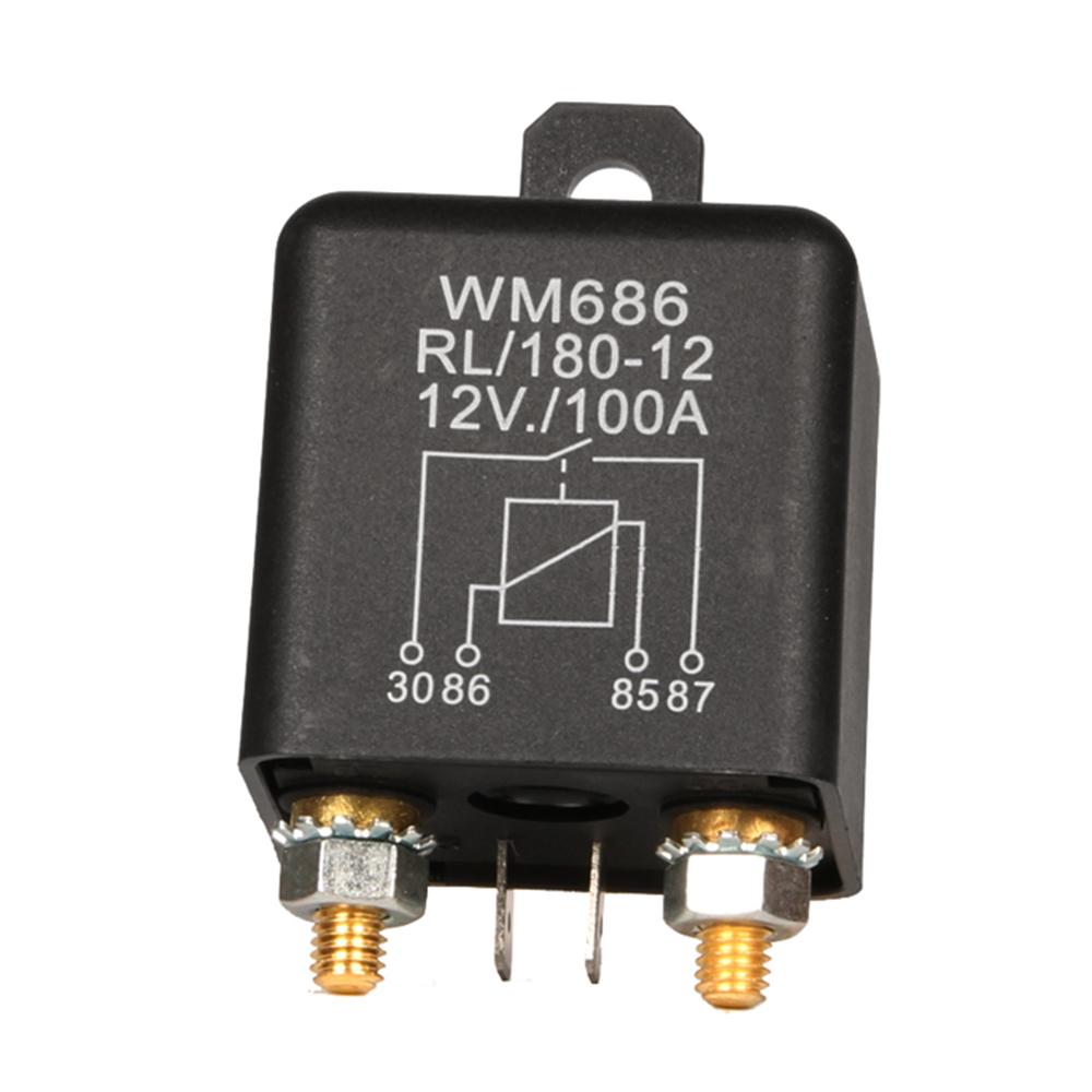 High Current Relay Starting Relay 200A 100A 12V 24V Power Automotive Heavy Current Start Car Relay Truck Motor Machinery