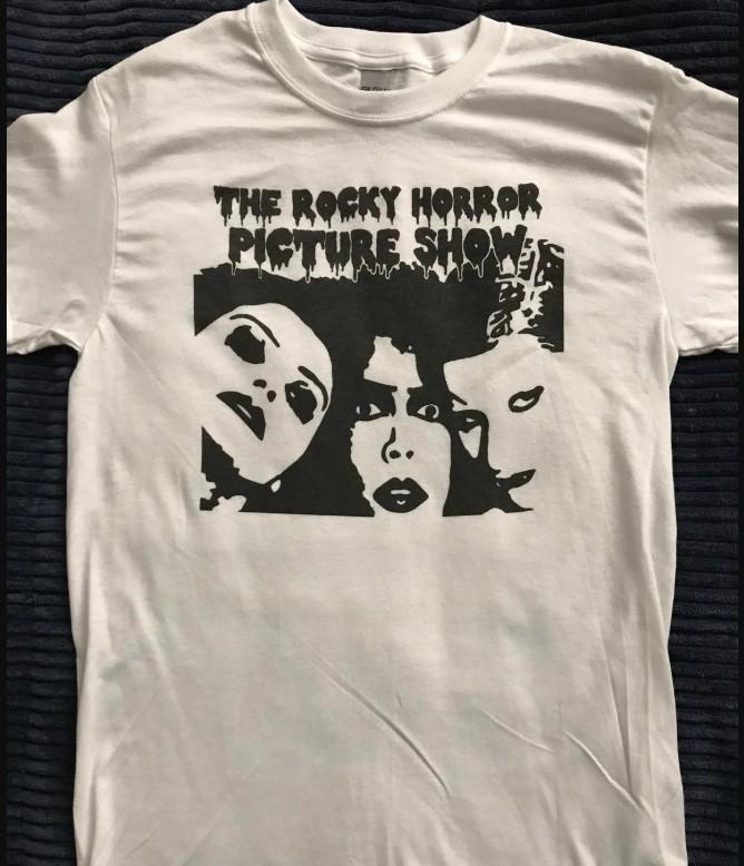Ретро культовая белая футболка Rocky Horror размер S5XL Унисекс футболка