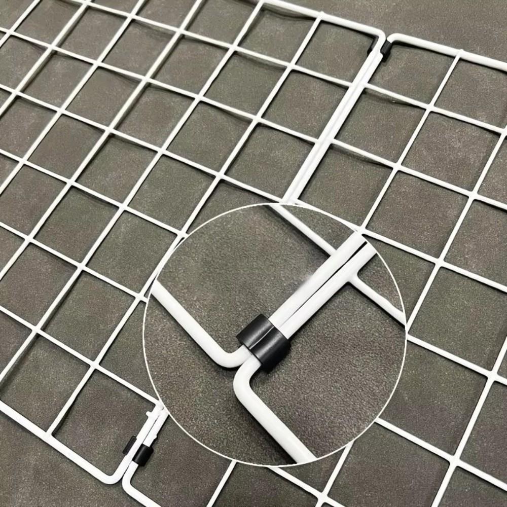 20PCS Plastic Y-Shaped Plastic Connectors DIY Wire Mesh Fastening Clips For Pet Cage Linking