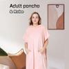 Халат для плавания Быстросохнущая накидка Флисовый халат Серфинг Дайвинг Банное полотенце с капюшоном Пляжное пончо