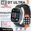 2025 DT Ultra 3 Smartwatch Amoled Screen 4GB MP3 MP4 Player Bluetooth Network Sharing APP Store ChatGPT Smart AI Watch Men Sportwatch