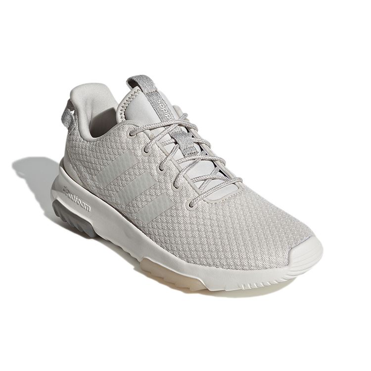 adidas Neo Racer TR21 CF Минималистичные Нескользящие Низкие Повседневные Беговые Кроссовки Женские кроссовки Кипенно-Белый Кунжутный Земля F34872