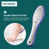 MR.GREEN Foot File Double Sided Pedicure Foot Care Tools Professional Callus Remover Foot Rasp Stainless Steel Foot Scrubber For Feet MR-2205